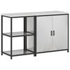 vidaXL Kitchen Storage Set HATTEM 2 pcs Silver Stainless Steel