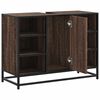 vidaXL Bathroom Sink Cabinet Brown Oak 80x33x60 cm Engineered Wood