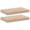 vidaXL Floating Shelves 2 pcs 40x23.5x4 cm Engineered Wood