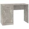 vidaXL Desk | Concrete Grey | Engineered Wood | 100cm x 40cm x 73cm | Desk