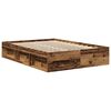 vidaXL Bed Frame without Mattress Old Wood 120x200cm Engineered Wood