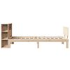 vidaXL Bookcase Bed without Mattress 100x200cm Solid Wood Pine