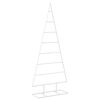 vidaXL Metal Christmas Tree with Stand KUOPIO 125 cm Steel White