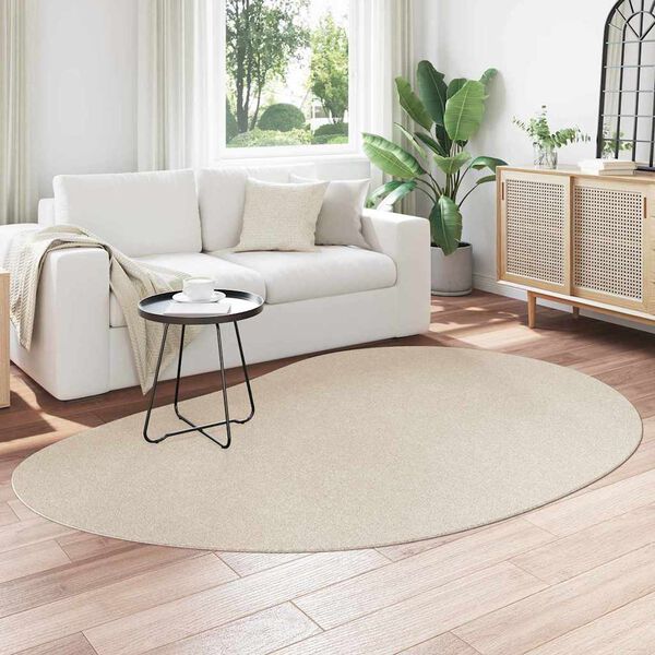 vidaXL Area Rugs HUARTE Beige 160 x 230 cm Polyester
