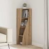 vidaXL Corner Cabinet Artisan Oak 32x32x102cm Engineered Wood