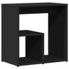vidaXL Side Tables 2 pcs Black 50x30x50 cm Engineered Wood