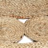 vidaXL Handmade Rug Braided Jute 120 cm