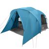 vidaXL Dome Tent with Roof with Storage Blue 500 x 314 x 206 cm