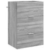 vidaXL Bathroom Under Sink Cabinet Grey Sonoma 56 x 37.5 x 81 cm