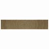vidaXL Rug Natural and Black 80 x 400 cm Jute