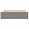 vidaXL Bed Drawers 2 pcs Taupe Engineered Wood and Fabric