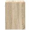 vidaXL Garage Wall Cabinets 2 pcs Sonoma Oak Engineered Wood