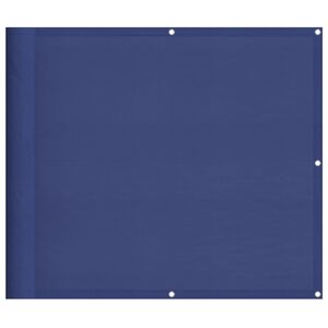 vidaXL Balcony Screen Blue 90x1000 cm 100% Polyester Oxford