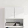 vidaXL Wall Cabinet White 70x42.5x40 cm Engineered Wood