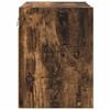 vidaXL Hanging Cabinet Smoked Oak 40 x 29.5 x 40 cm Engineered Wood