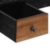 vidaXL Desk 117x56.5x75 cm Solid Reclaimed Teak