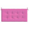 vidaXL Garden Bench Cushion Pink 120 x 50 x 4 cm Oxford fabric