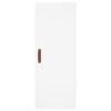 vidaXL Highboard White 34.5x34x180 cm Engineered Wood