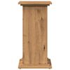 vidaXL Display Stand with Storage Artisan Oak 31x30x60 cm Engineered Wood