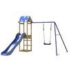 vidaXL Outdoor Playset Impregnated Wood Pine