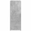 vidaXL Umbrella Stand Concrete Grey 25 x 24.5 x 64 cm Engineered Wood