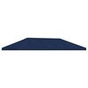 vidaXL Gazebo Canopy Cover 6 x 3 m Blue Polyester 190