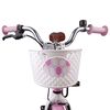 vidaXL Kids Bike 18'' for 5-7 Years Old Light Pink