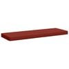 vidaXL 1-Piece Bench Cushion VUGHT 100% Polyester Red 100 x 40 x 5 cm