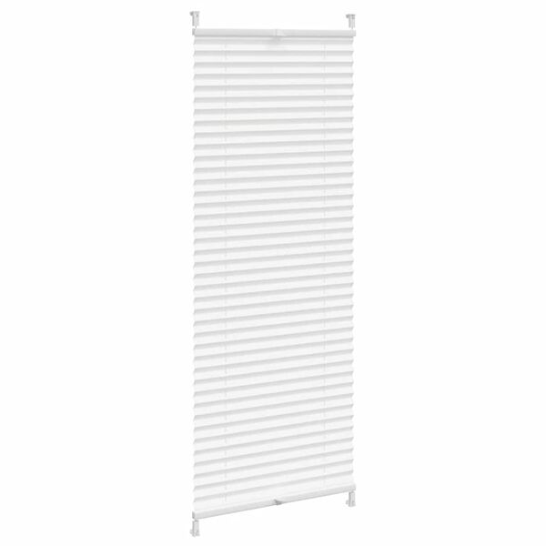 Plisse Blind 50x100cm White Pleated Blind