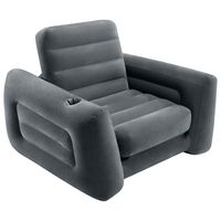 Intex Pull-Out Chair 117x224x66 cm Dark Grey