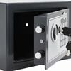 vidaXL Digital Safe with Lock Dark grey 23 x 17 x 17 cm Steel