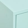 vidaXL Storage Cabinet Mint 80x35x101.5 cm Steel