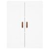 vidaXL Wall Mounted Cabinet White 69.5x34x90 cm Engineered Wood