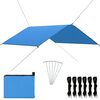 vidaXL Outdoor Tarp 4x4 m Blue