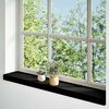 vidaXL Window Sills 2 pcs&nbsp;Dark Brown 80x15x2 cm Solid Wood Oak