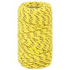 vidaXL Boat Rope Yellow 2 mm 50 m Polypropylene