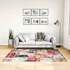 vidaXL Rug Washable Patchwork 120x180 cm Multicolour