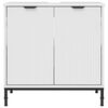 vidaXL Bathroom Sink Cabinet High gloss white 60.5 x 33.5 x 61 cm