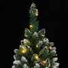 vidaXL Artificial Christmas Tree 300 LEDs 210 cm
