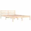 vidaXL Bed Frame without Mattress Solid Wood Pine 140x200cm