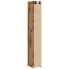 vidaXL Storage Cabinet 3 pcs Old Wood 30 x 42.5 x 225 cm