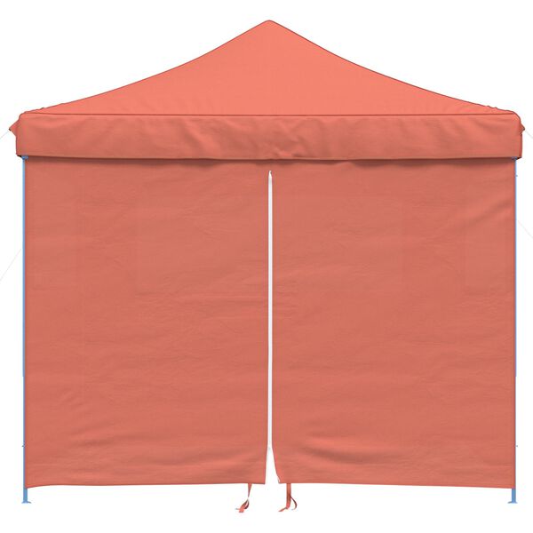 vidaXL Party Tent Folding Terracotta 292 x 292 x 315 cm Oxford Fabric