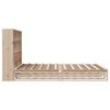 vidaXL Bookcase Bed without Mattress 160x200 cm Solid Wood