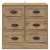 vidaXL Sideboard Artisan Oak 70 x 35.5 x 67.5 cm Engineered Wood