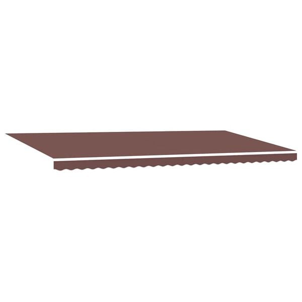 vidaXL Automatic Retractable Awning Brown 600x300 cm