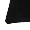 vidaXL Cushion Covers 4 pcs Velour 80x80 cm Black
