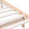 vidaXL Bed Frame without Mattress Single Solid Wood