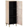 vidaXL Highboard 40x33x110 cm Solid Wood Mango