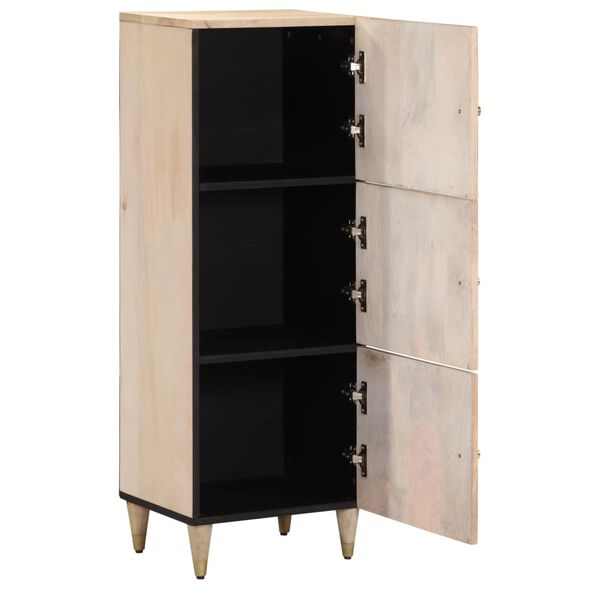 vidaXL Highboard 40x33x110 cm Solid Wood Mango