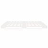 vidaXL Bed Frame without Mattress White 160x200 cm Solid Wood Pine